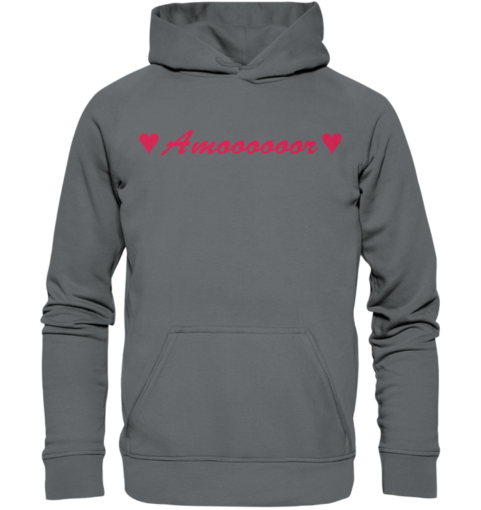 Amoooooor - Basic Unisex Hoodie – Bild 6