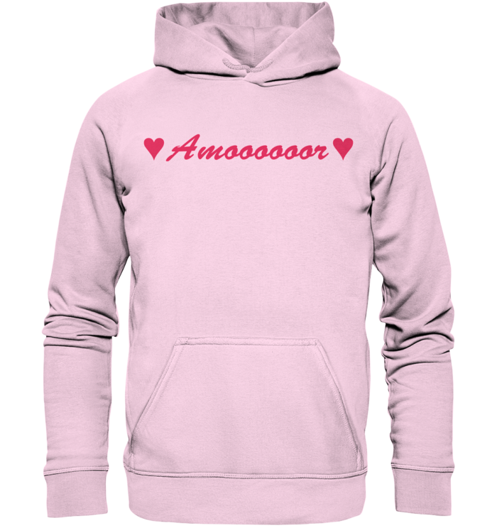 Amoooooor - Basic Unisex Hoodie – Bild 2