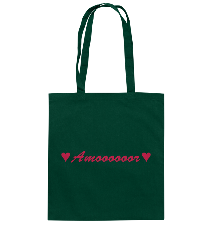 Amoooooor - Baumwolltasche – Bild 2