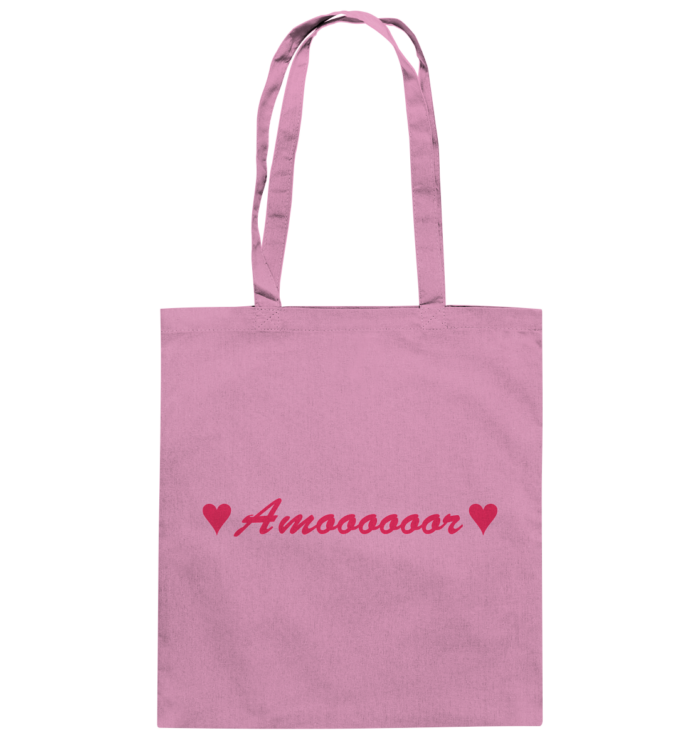 Amoooooor - Baumwolltasche – Bild 3