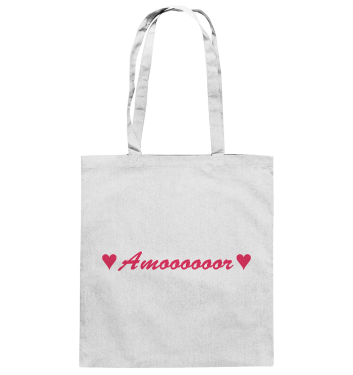 Amoooooor - Baumwolltasche – Bild 5