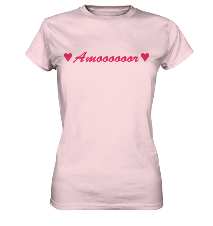 Amoooooor - Ladies Premium Shirt – Bild 6