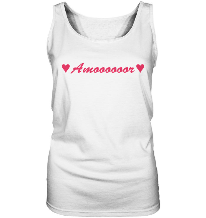 Amoooooor - Ladies Tank-Top – Bild 2