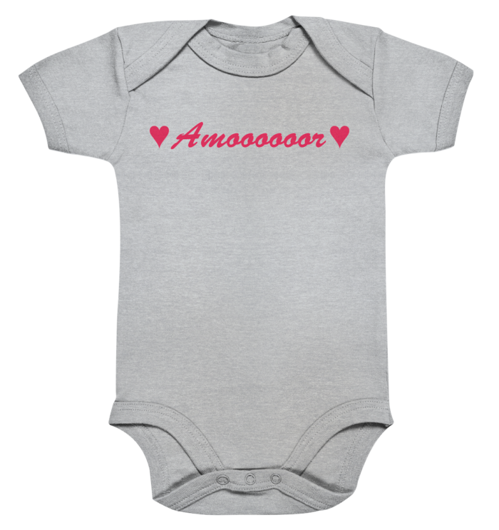 Amoooooor - Organic Baby Bodysuite